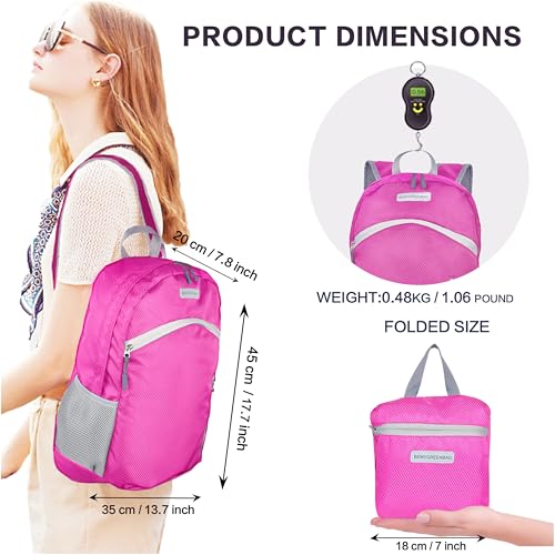 35L Foldable Waterproof Backpack For Outdoor Sports With Inside Wet Clothes Compartment Packable For Multiple Uses Ultra Lightweight Ideal For Hiking Men And Women Travel