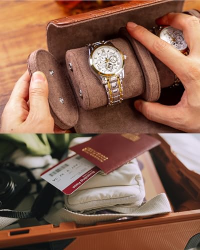 2 Watch Travel Case