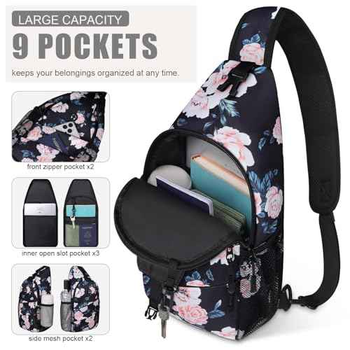 Crossbody Bags for Women Men Trendy Sling Bag Backpack Chest Bag