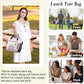 Teacher Appreciation Gifts for Women Teacher Must Haves Lunch Tote Bag Personalized Lunch Box for Retirement Thank You Gift