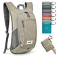 10 15L Small Rucksack Foldable Backpack Lightweight Packable Daypack Travel Outdoor Hiking Shoulder Bag