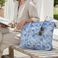 100% Cotton Quilted Tote Bag For Women