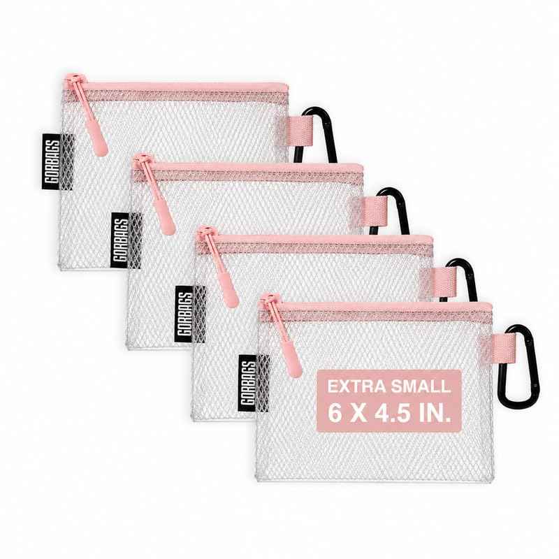 Air Production Extra Small Clear Zipper Pouch (4 Count)