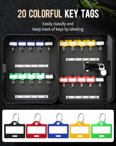 20 Key Steel Key Cabinet