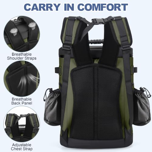 39 Can Waterproof Insulated Backpack Cooler