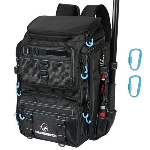 Fishing Backpack with Rod Holders