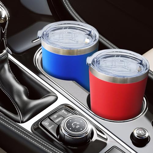 20oz Tumbler with Lid Stainless Steel Tumblers Insulated Mug Dark Blue 12P (12 Count)