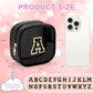 Initial Makeup Bag Travel Toiletry Bag