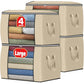 90L Clothes Storage (4 Count)