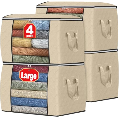 90L Clothes Storage (4 Count)