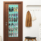 24 Pockets Clear Over the Door Shoe Organizer