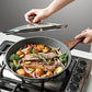 11inch Nonstick Frying Pan Chef's Pan with Glass Lid