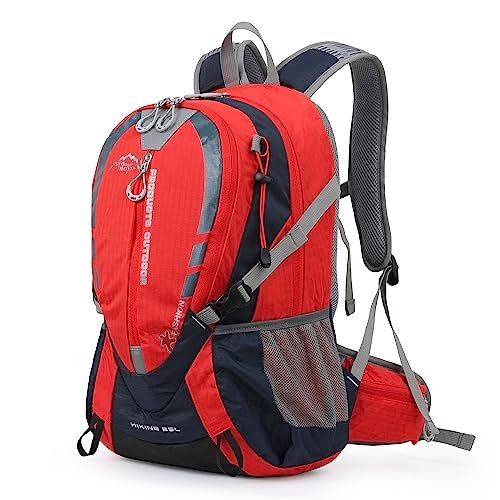 INOXTO Small Hiking Backpack with 2L Water Bladder and Waterproof Rain Cover