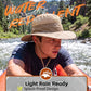 UPF50+ Mens Sun Hat Wide Brim Sun Protection Hat for Men Women Summer Hat Light Weight Breathable Beach Bucket Hat for Garden Fishing Hiking Camping Dark Khaki