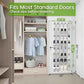 Over the Door Shoe Organizer with 40 Large Breathable Mesh Pockets