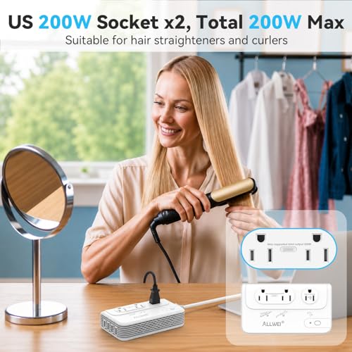 2000W Voltage Converter 220V to 110V European Power Converter