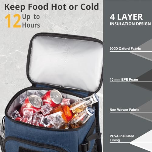 25L Insulated Cooler Backpack Water
