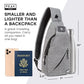 Travel Sling Bag. Compact Crossbody Bag