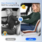 Car Seat Cushion and Lumbar Support Pillow One Piece