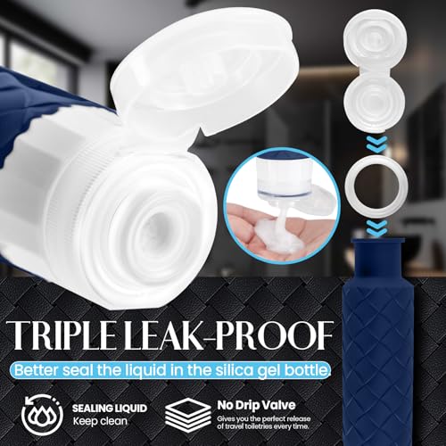 Travel Bottles for Toiletries (4 Count)