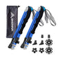 Lightweight Collapsible Trekking Poles Folding Hiking Sticks (2 Count)
