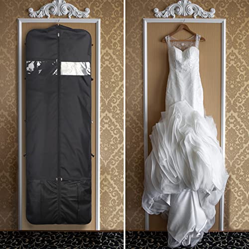 Wedding Dress Garment Bag Dress Bags for Gowns Long 72 in