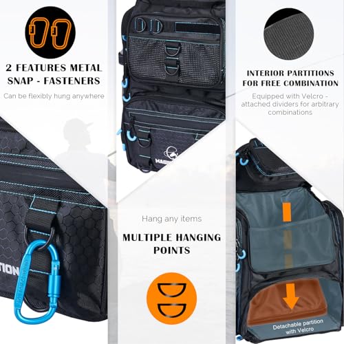 Fishing Backpack with Rod Holders