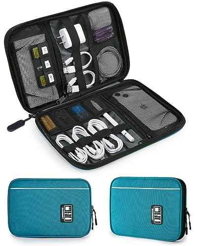 Large Electronics Organizer Travel Case for Tech Accessories