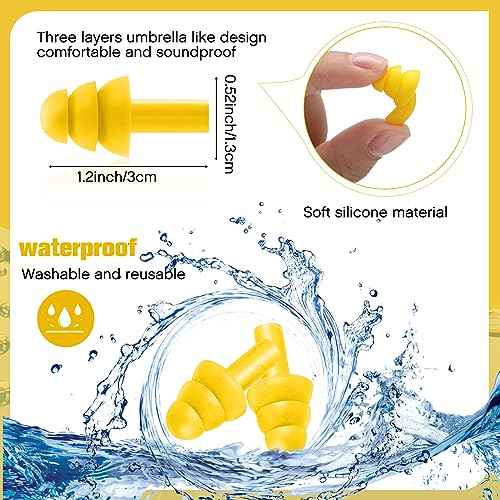 200 Pairs Ear Plugs Bulk (200 Count)