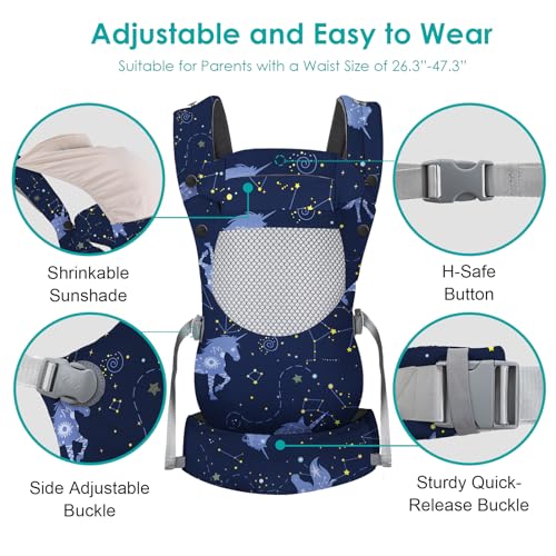 Baby Carrier Breathable Infant Carriers for 7
