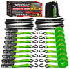 8 PK Ratchet Straps 1"x14ft Tie Down with Soft Loops (8 Count)