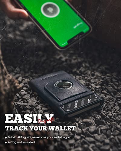 Pop Up Wallet Compatible with AirTag