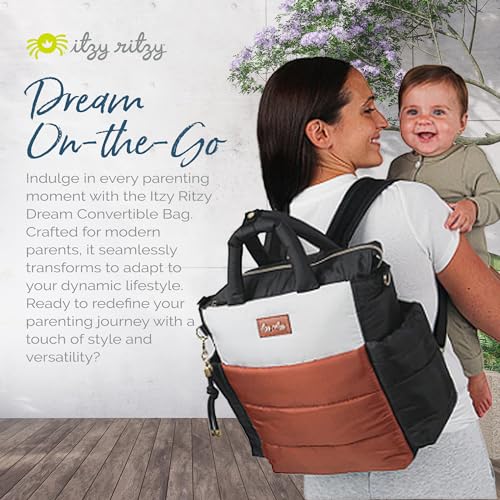 Dream Convertible Diaper Bag Tote Backpack