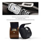 Luxury Leather Watch Storage Box Travel Single Watch Case Watch Gift Box for Christmas Anniversary Birthday