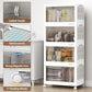 320Qt Stackable Storage Bins with Lid (4 Count)