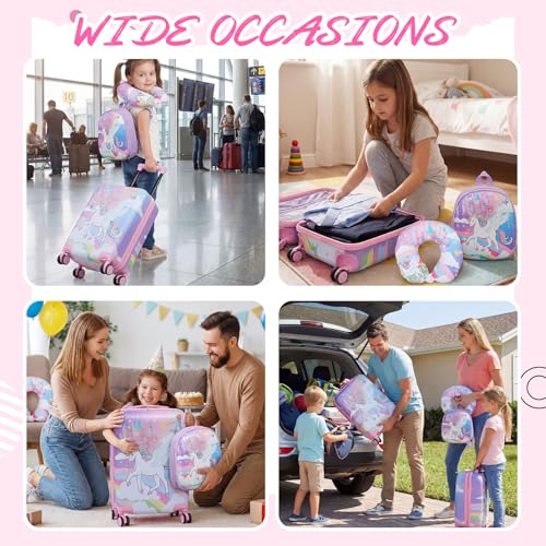 4 Pcs Kids Luggage Set (4 Count)