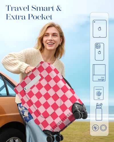 Luggage Cover for Suitcase Tsa Approved Protector