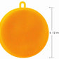 Small Collapsible Bowl Silicone Food Storage Containers Collapsible Camping Bowl for Travel Camping Hiking with Airtight Plastic Lids and 2Pack Silicone Dish Sponges (2 Count)