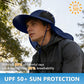 Sun Hat for Men Women with Neck Flap