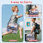 Double Decker Cooler Insulated Lunch Bag Large Tote for Boys