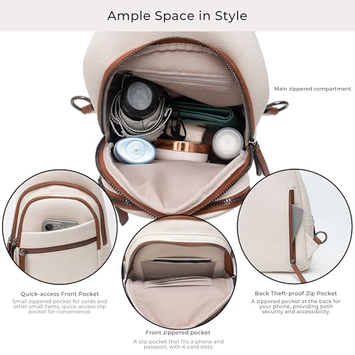 Large Sling Bag for Women Crossbody Purse Leather Fashionable Trendy Chest Bag for Travel