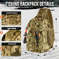 Fishing Backpack with Fishing Rod &Reel Combos