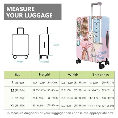 Travel Luggage Cover Suitcase Protector Fits 18