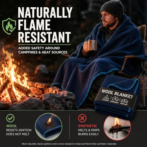 JMR Wool Camping Blanket 10