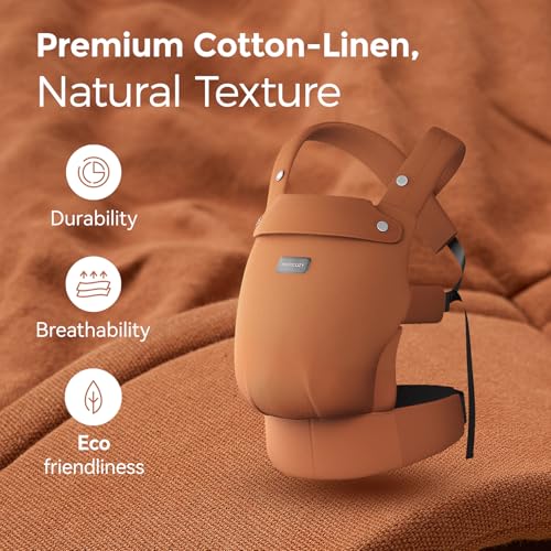 Baby Carrier with Natural Cotton Linen