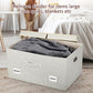Storage Bins with Lids Fabric Closet Organizers Cubes Office Organization