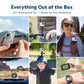EK7000 4K30FPS 20MP WiFi Action Camera with EIS Ultra HD 131FT Waterproof Underwater Camera Remote Control 4X Zoom Support External Microphone