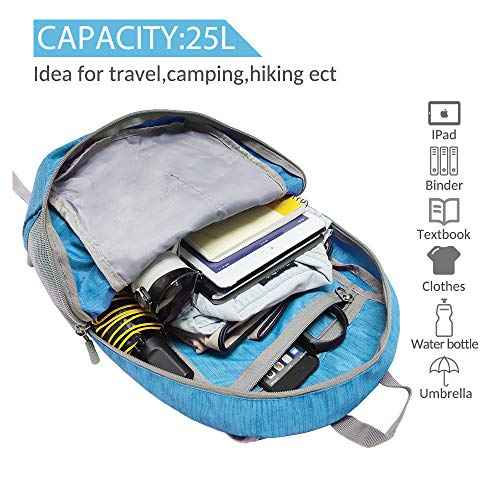 25L Ultra Lightweight Packable Backpack