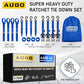 Heavy Duty Ratchet Straps & Soft Loops (4 Count)