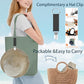 Womens Sun Hats Wide Brim Reversible Bucket Cotton Hat Packable Summer Travel Cap with Hat Clip